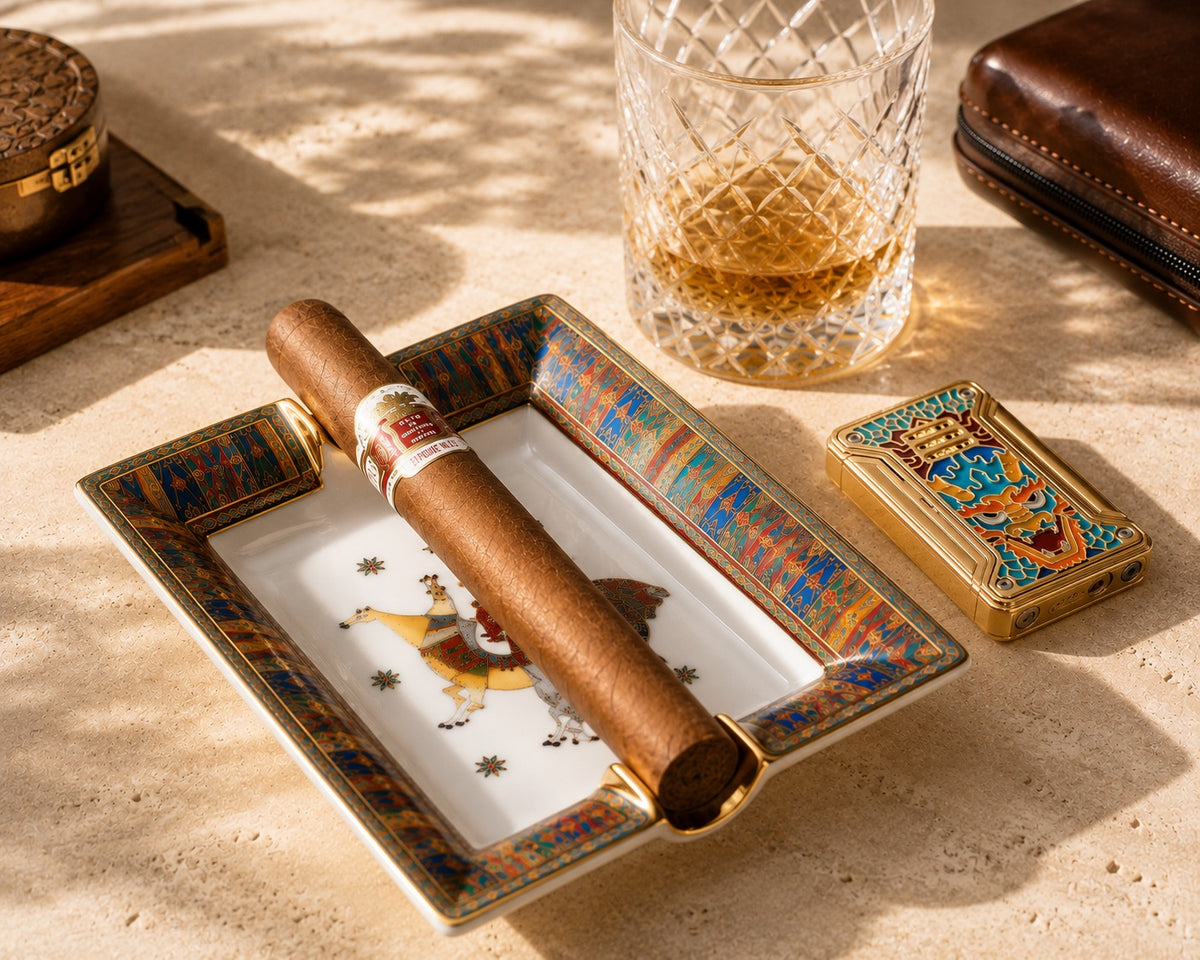 An ashtray worth leaving out.